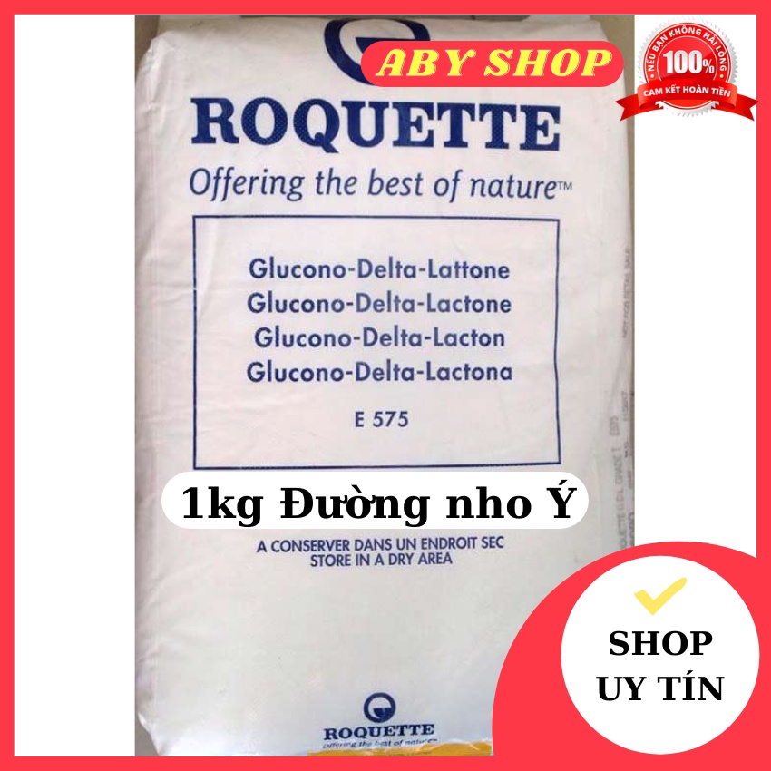 1kg Đường nho Ý ⚡ GIÁ TỐT ⚡ đường nho làm đậu phụ sữa chua dẻo tàu phớ