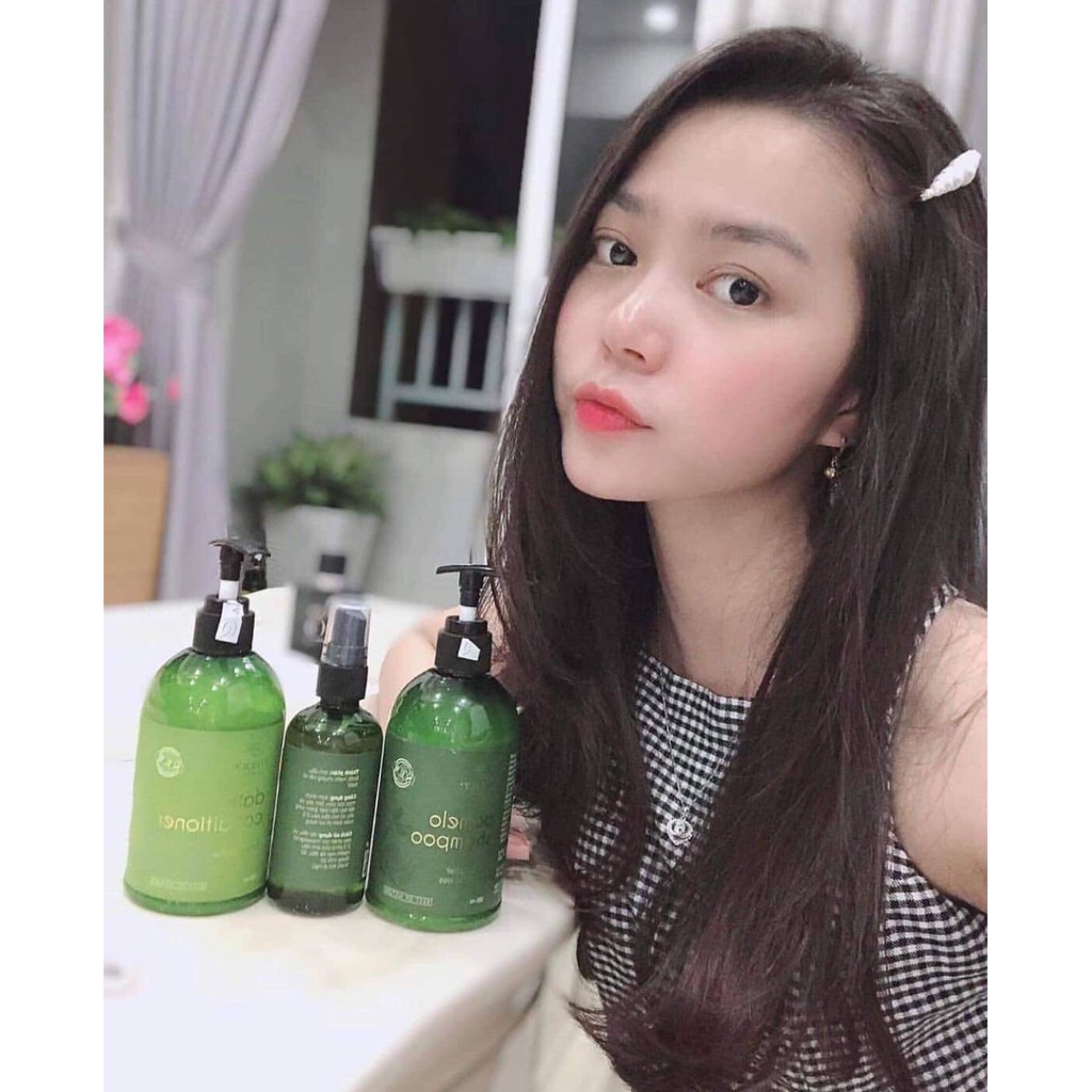 Bộ sản phẩm gội xả tinh chất dưỡng Pomelo shampoo