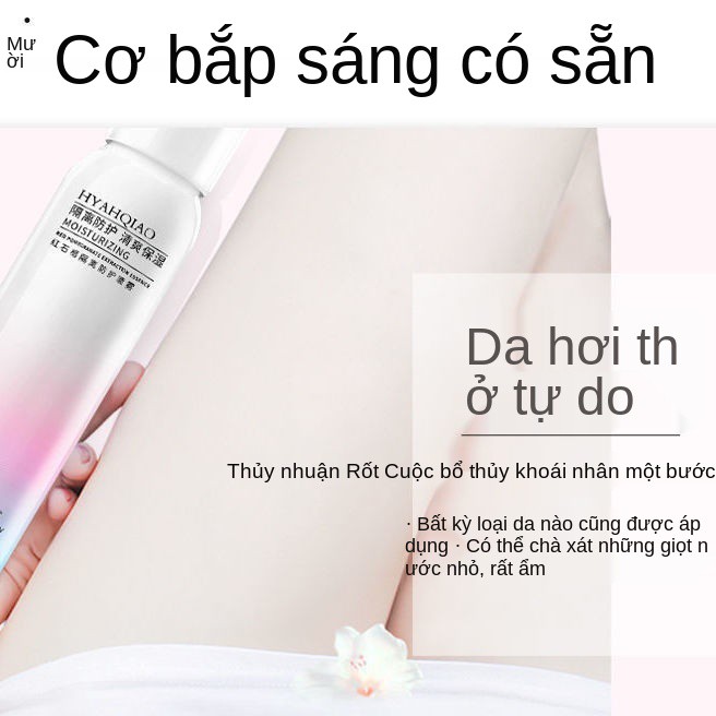 Xịt chống nắng dưỡng ẩm, làm trắng, giữ cách ly, thấm nước, mồ hôi, huấn luyện quân sự, tia UV, cho mặt và toàn thân