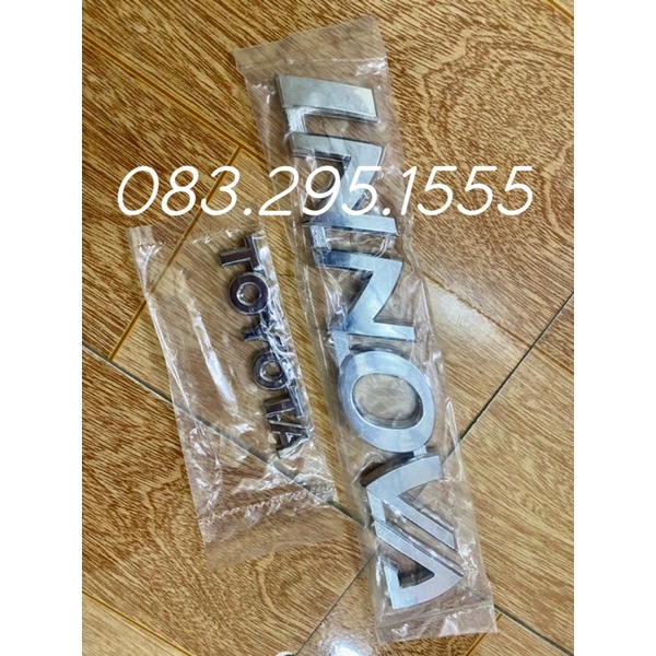 Bộ chữ Toyota Innova