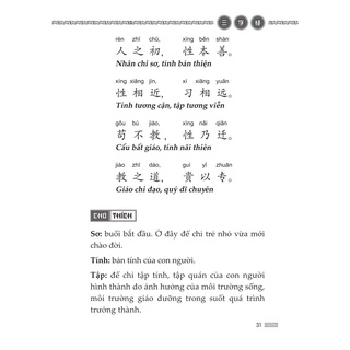 Sách Tam Tự Kinh (bìa mềm)