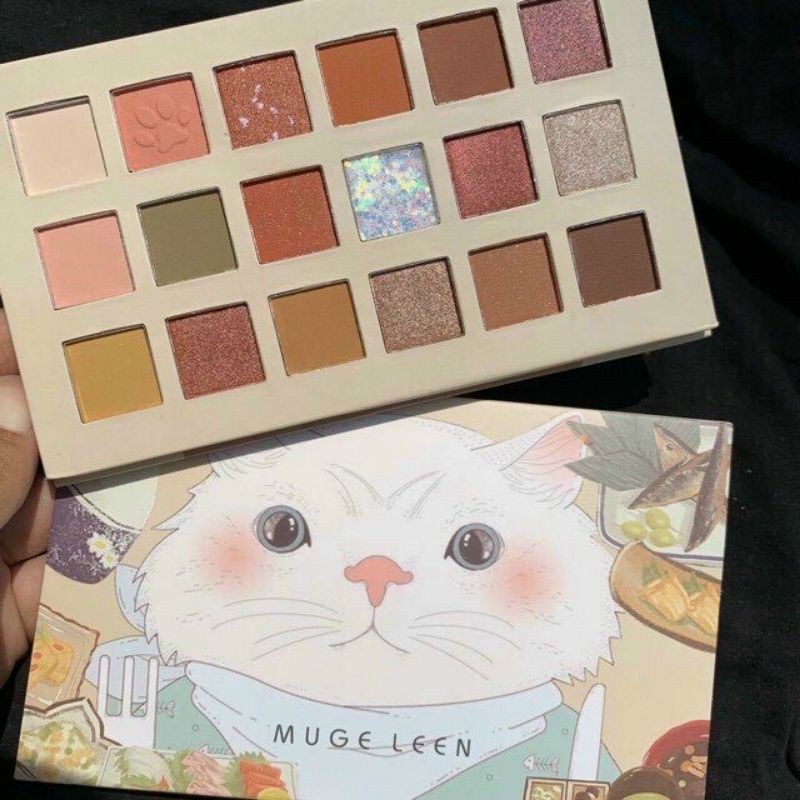 Phấn mắt 18 ô muge leen | BigBuy360 - bigbuy360.vn