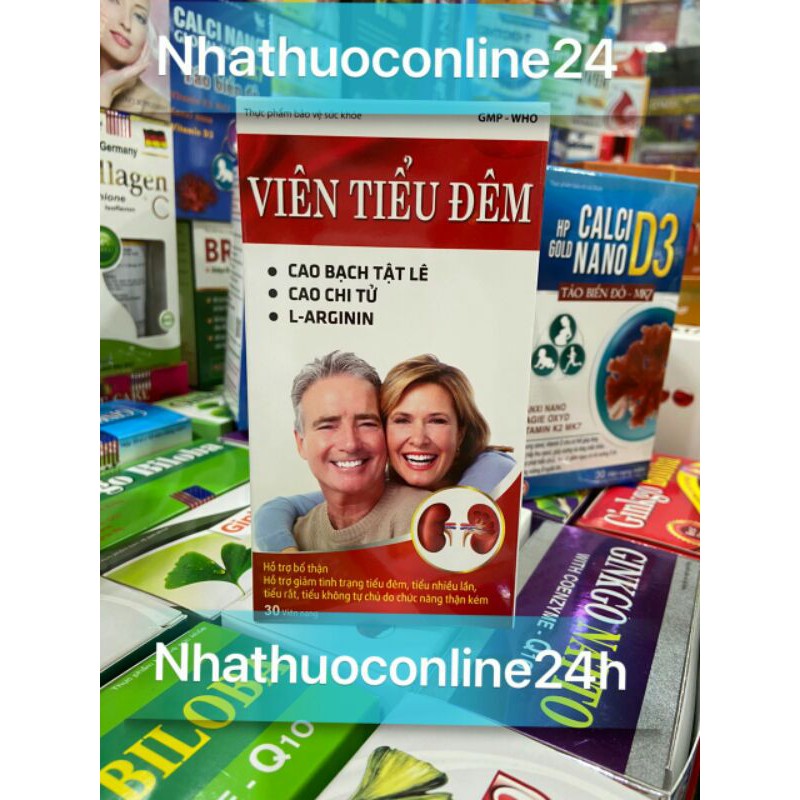 Viên tiểu đêm (lọ 30 viên) - hộp màu trắng