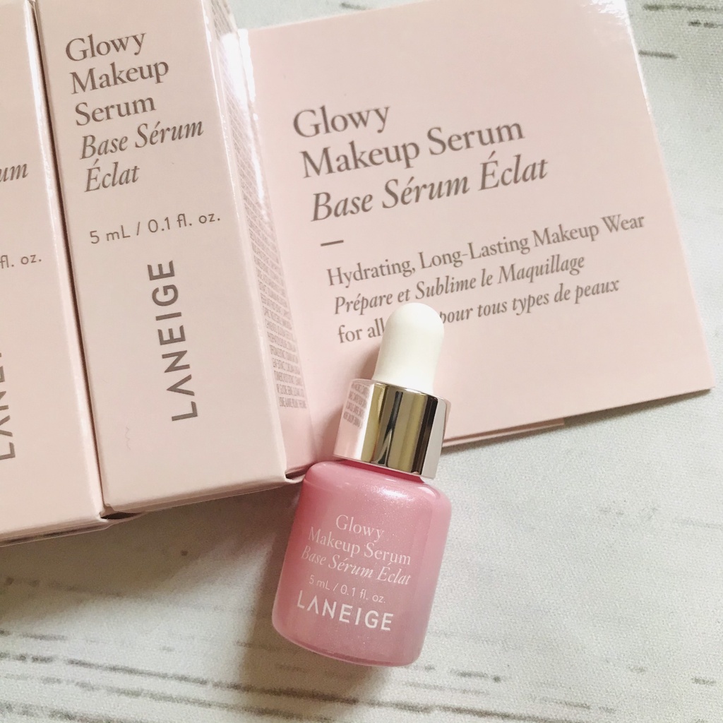 Laneige - Tinh chất lót trang điểm giúp da căng bóng Glowy Makeup Serum 5ml