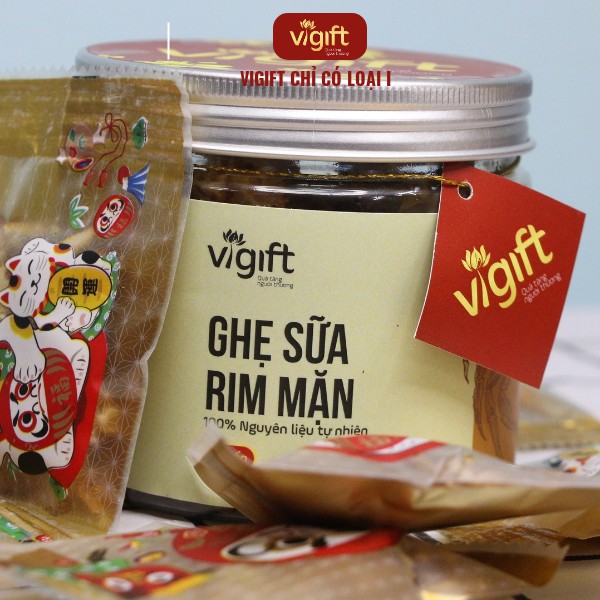 [SALE SỐC] Ghẹ Sữa rim Mặn VIGIFT [DSM04] Túi 10gr - Chất Lượng Loại 1