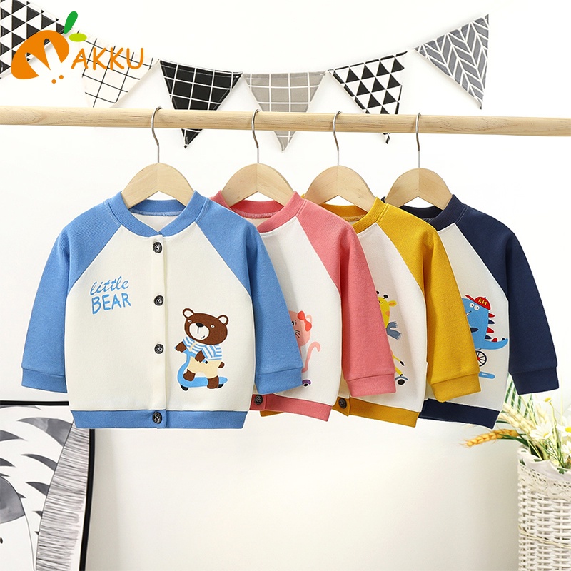 Áo Khoác cardigan Dệt Kim Cổ Chữ V Thời Trang Cho Bé