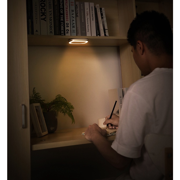 Đèn LED Dán Trần Baseus Thông Minh Cảm Ứng-Đèn Led Đọc Sách Gắn Nóc Xe Hơi-Đèn trần không dây xe hơi nội thất đa năng