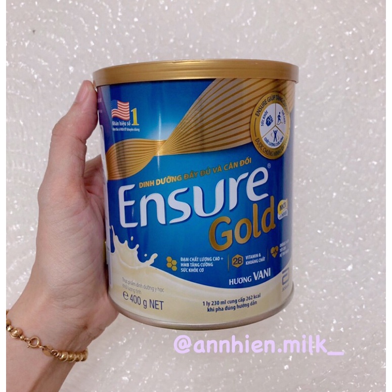 Sữa Ensure gold (hương vani) - lon 400g/850g