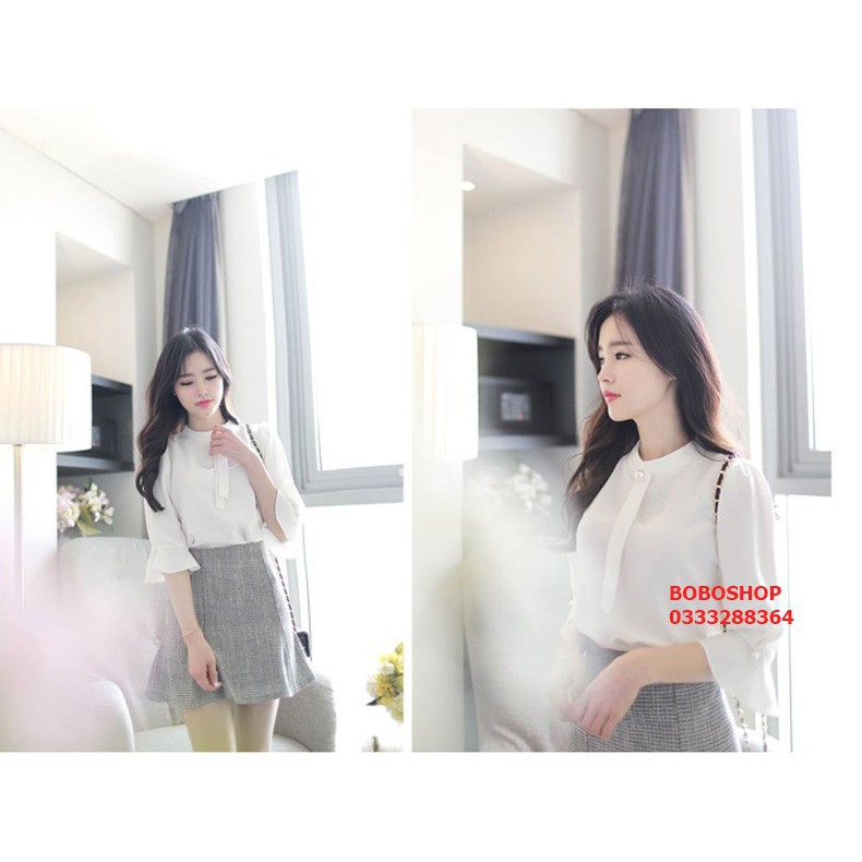 Áo sơ mi công sở ❣️FREESHIP❣️ÁO TAY LOE XO