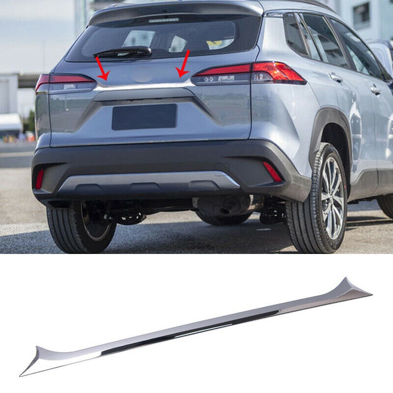 Ốp Viền Cốp Sau Xe Hơi Bằng Chrome Cho Toyota Corolla Cross 2020 2021 2022