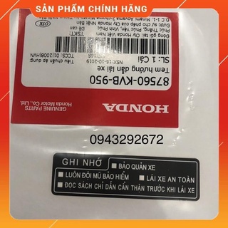Bộ tem thông số ABL đời cũ Zin