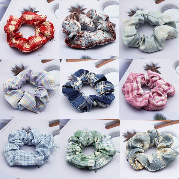 Dây buộc tóc Scrunchies - Chun cột tóc - vòng tay phong cách hàn quốc LACSTORE