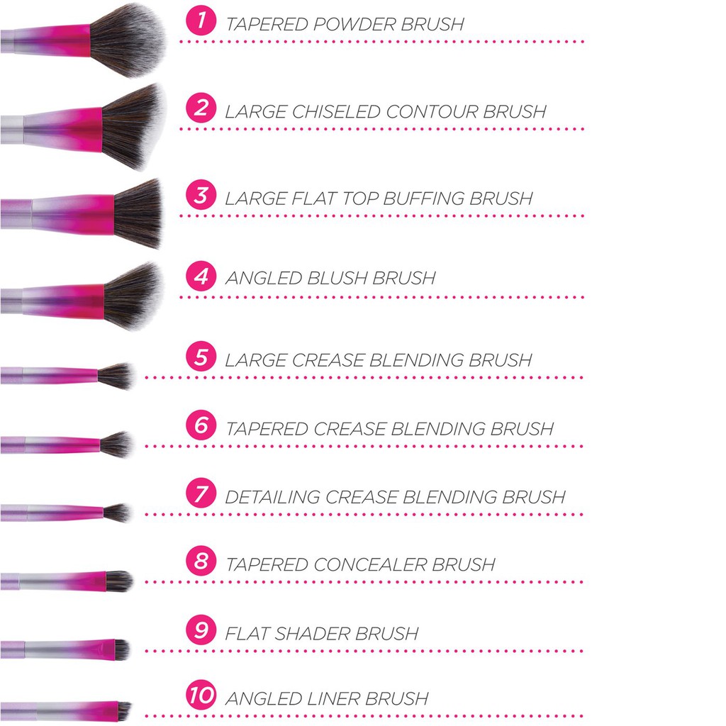 Bộ 10 Cọ BH Cosmetics Royal Affair Brush Set