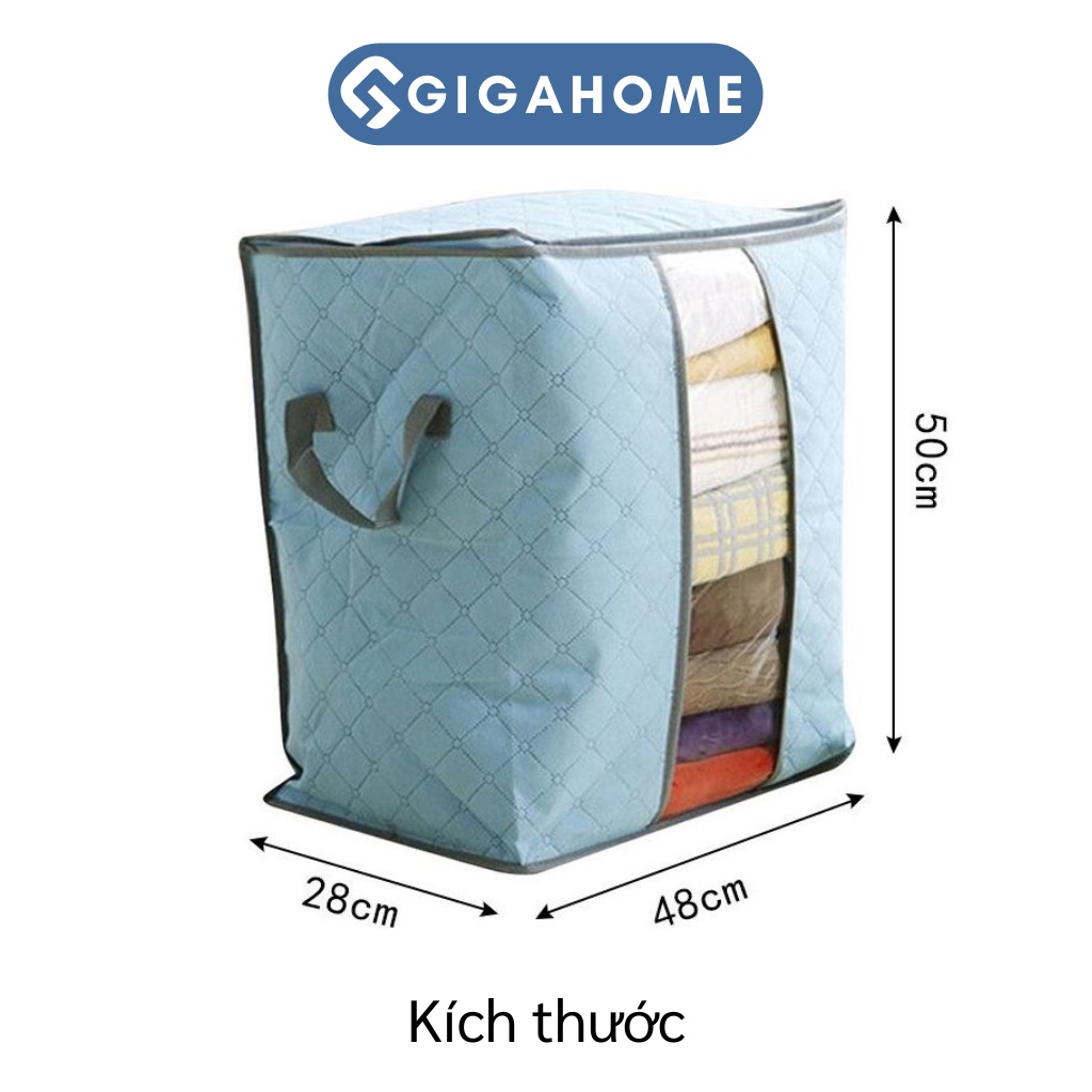 Túi Đựng Quần Áo, Chăn Màn GIGAHOME Gấp Gọn, Bảo Quản Khỏi Bụi, Ẩm Mốc 3353