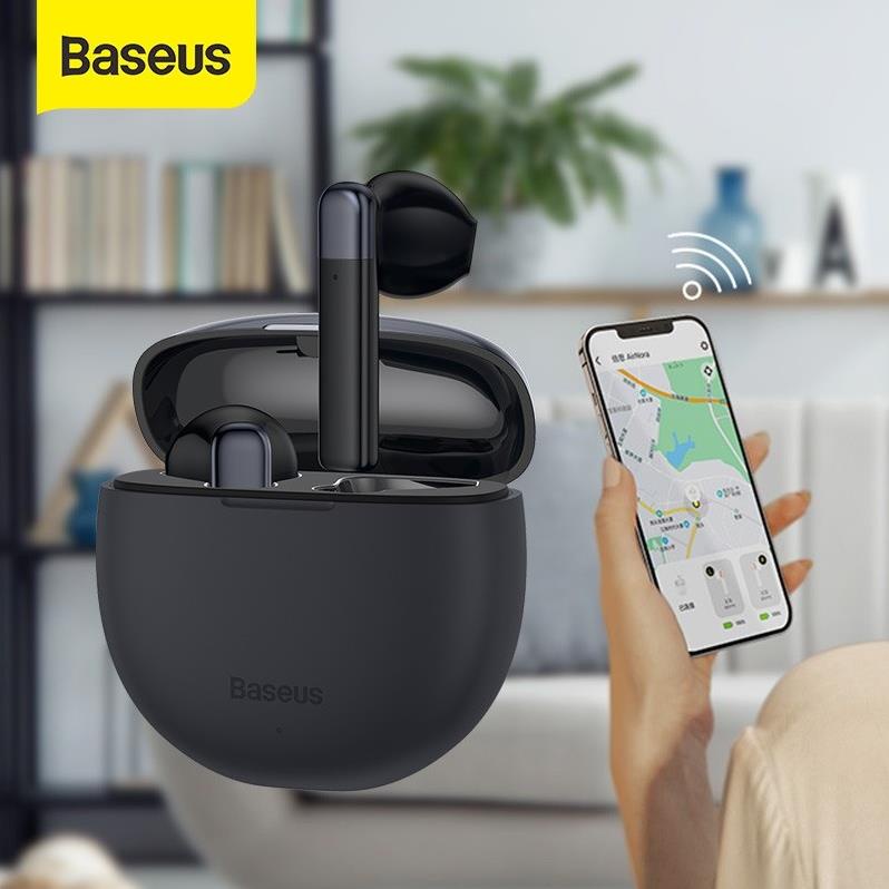 Tai nghe Bluetooth không dây Baseus NGW2 AirNora W5.0, Pin 4H, chống nước IPX4, Siêu sang chảnh