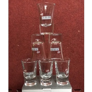 Bộ 6 chén thuỷ tinh dày 35ml EY3005