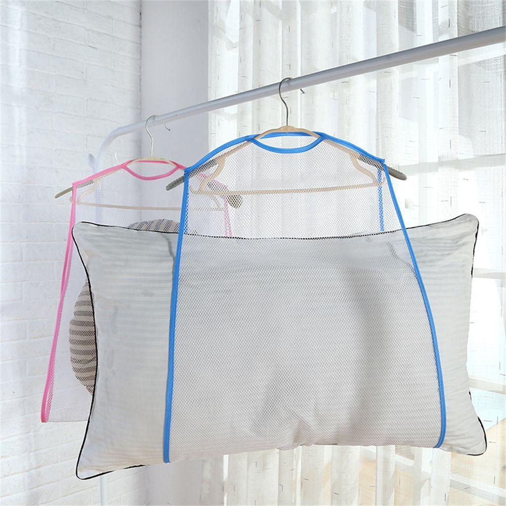 LONTIME Túi Lưới Thoáng Khí Đựng Gối / Búp Bê Tiện Dụng