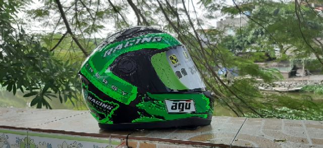 Mũ AGU RACING (màu xanh lá cây)