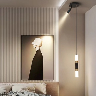 Ikee giản led đèn thả trang trí đèn chùm đèn treo trần hiện đại phòng ngủ bắc âu
