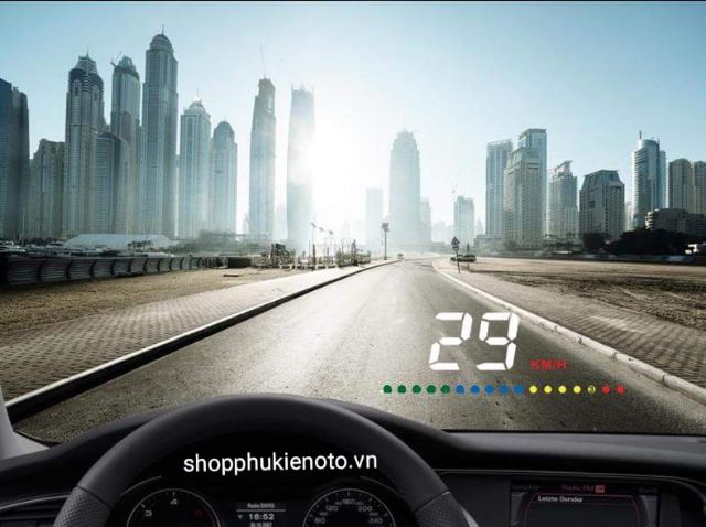 Thiết Bị Hiển Thị Tốc Độ Xe Lên Kính Lái cho Xe Hơi Ô Tô HUD A200