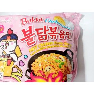Mì SamYang phô mai carbonara hồng 80g