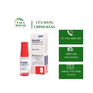 Nhỏ mắt cận Sancoba Nhật Bản 5ml