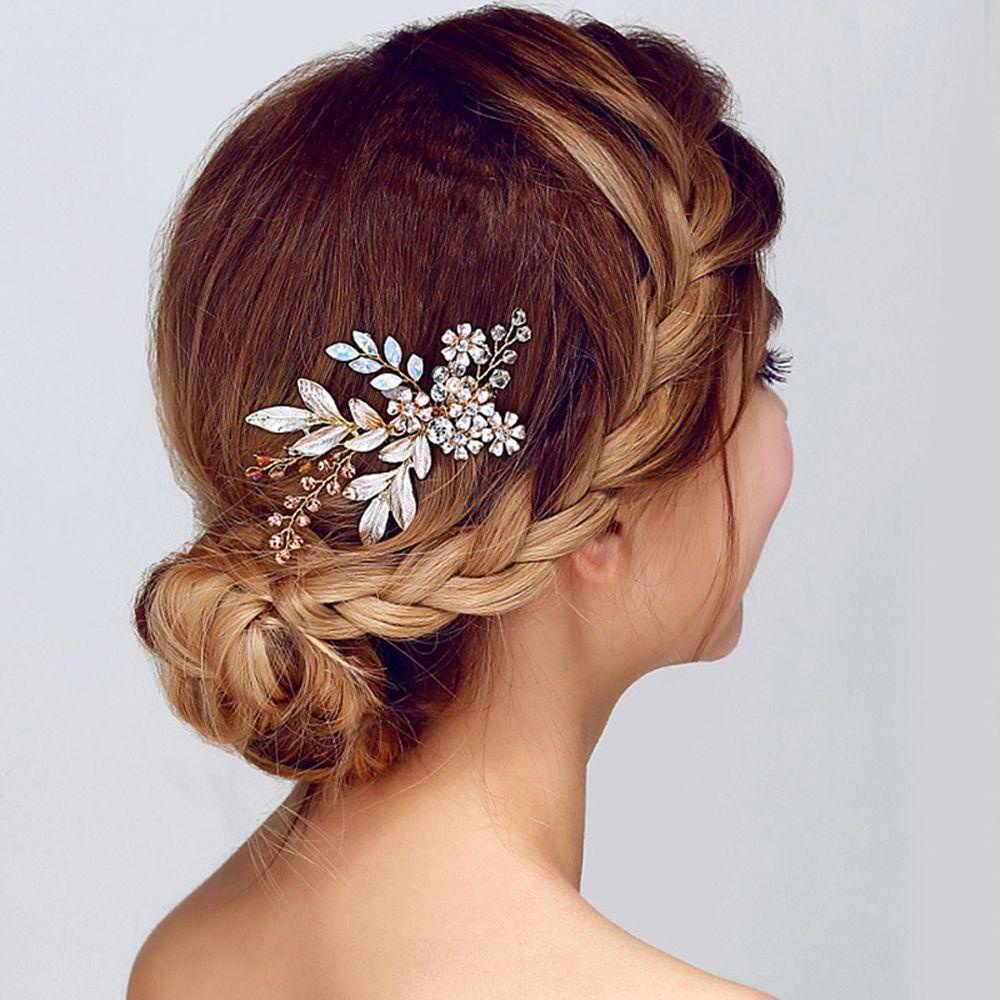 Lược Cài Tóc Hình Hoa Handmade Thời Trang Cho Nữ