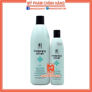 Dầu gội chống gàu xử lí bã nhờn cho tóc THERAPY STAR PURITY 350 - 1000ml chính hãng