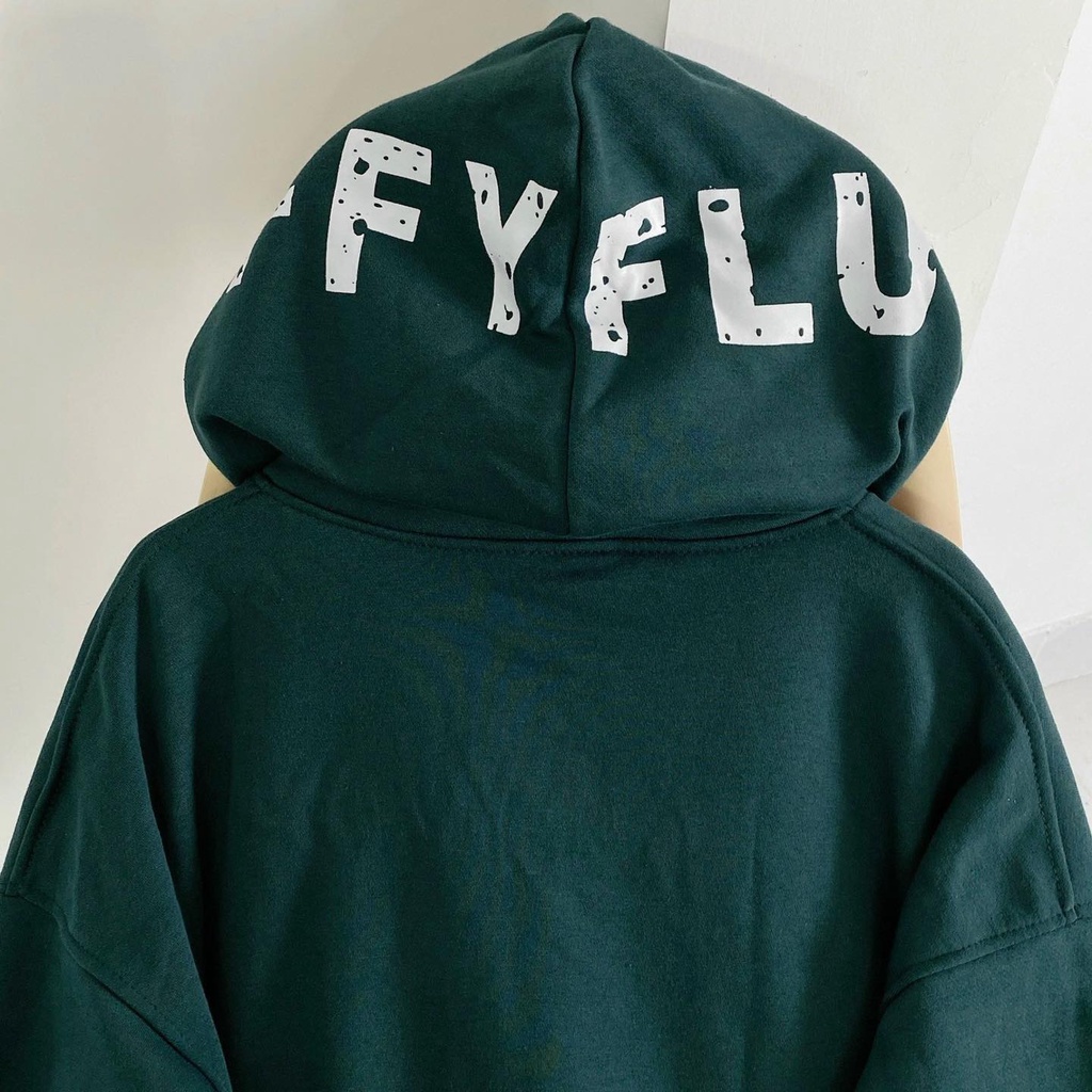 Áo khoác tay dài chữ fluffy | BigBuy360 - bigbuy360.vn