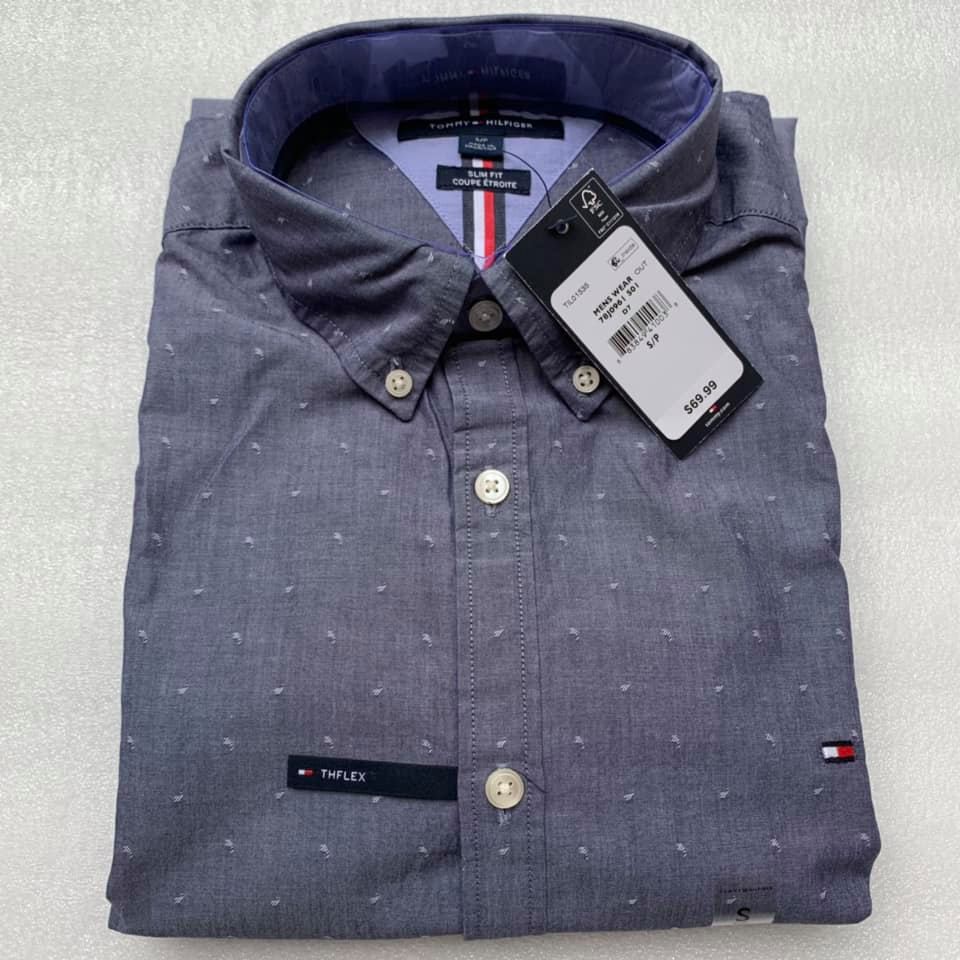 ÁO SƠ MI NAM TAY DÀI TOMMY HILFIGER SIZE S