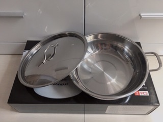 BỘ NỒI VÀ CHẢO  INOX PR-J03