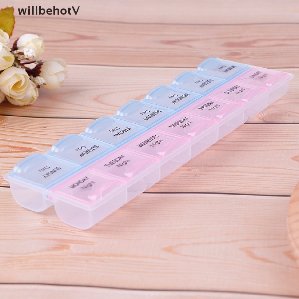 Hộp Đựng Thuốc 1-7 Ngày Tiện Dụng Ốp