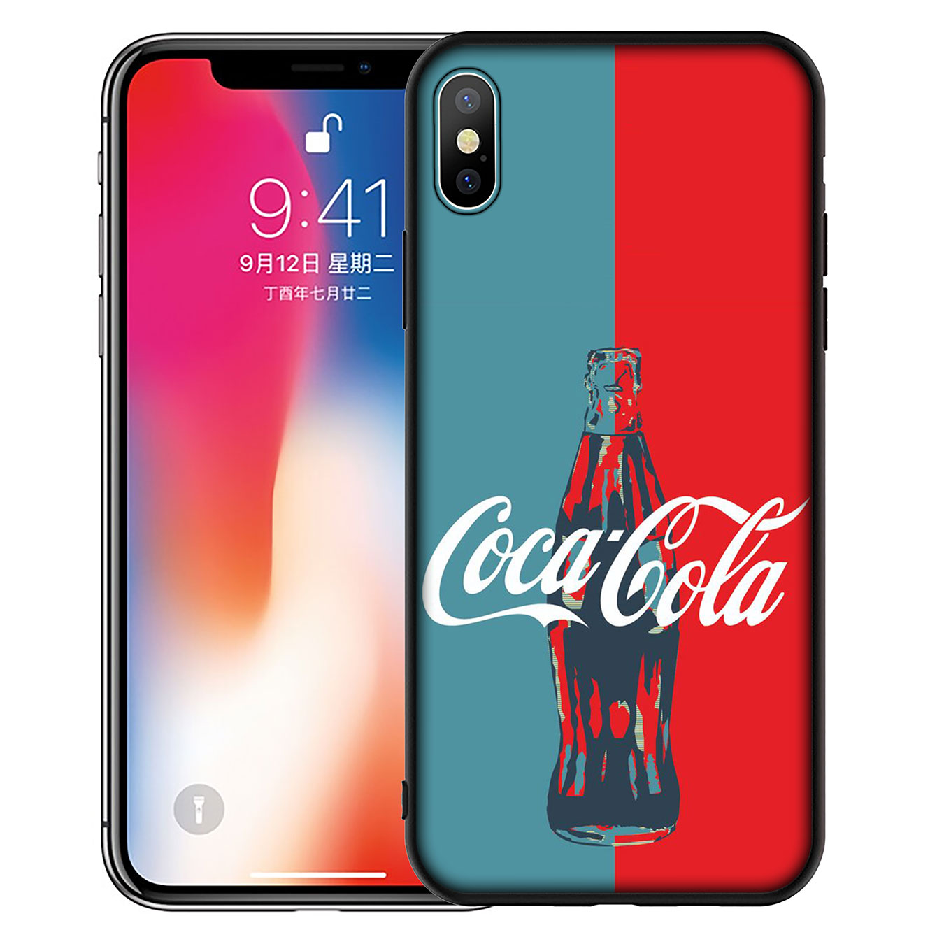 Huawei P30 Pro Lite Y6 Y7 Y9 Prime 2019 2018 Y9Prime Phone Case Soft Silicone Casing B102 Coca Cola Coke S