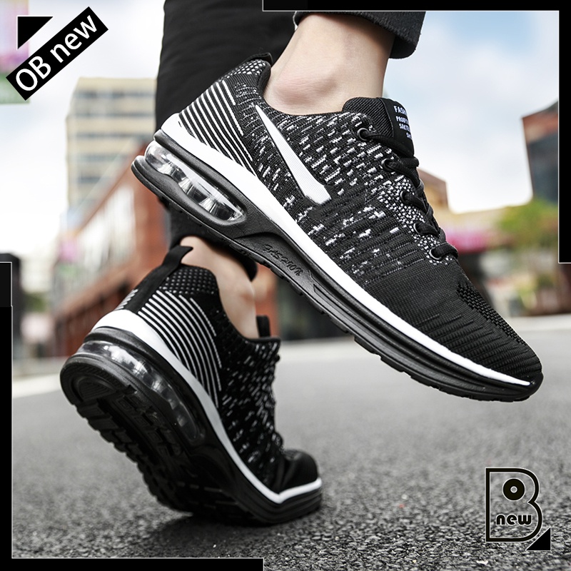 Giày thể thao thoáng khí chống trượt phong cách Hàn Quốc trẻ trung thời trang dành cho nam size 36-47