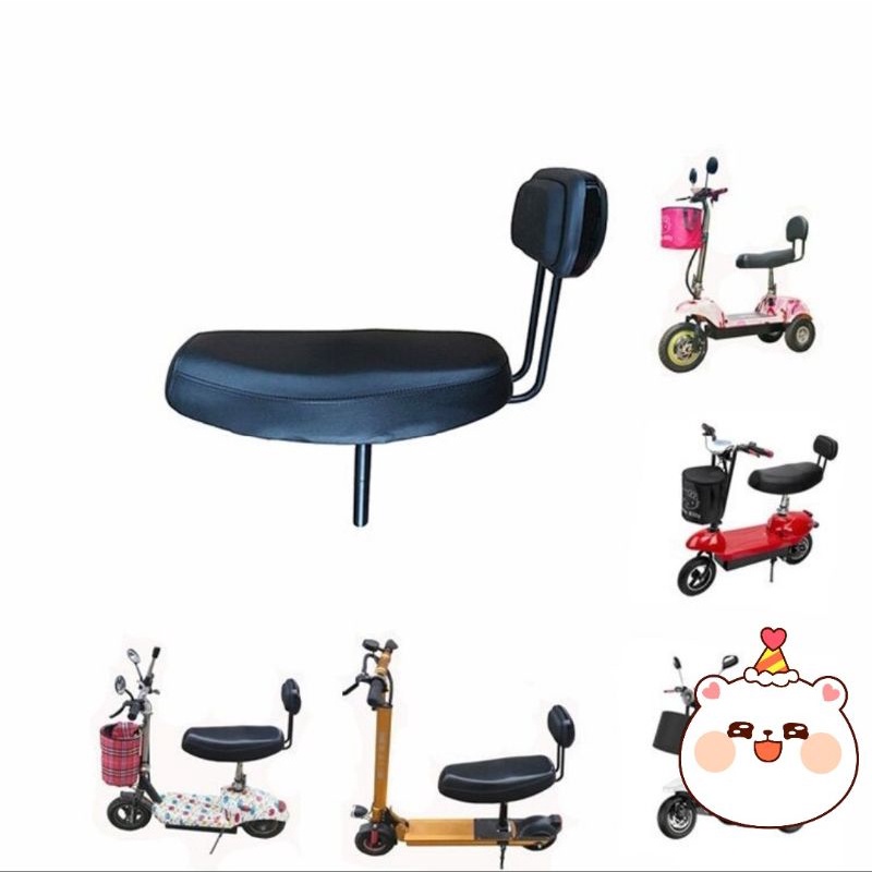 Phụ kiện ráp yên 2 người xe đạp điện + scooter theo yêu cầu đường kính + trục dài xe.