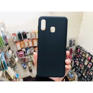 Ốp lưng Samsung A30 silicon dẻo đen