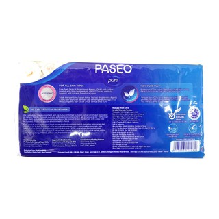 Khăn giấy thếp Paseo 220 tờ (hoa Hồng Vàng/Trắng)