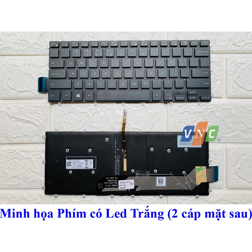 💥 Bàn Phím Laptop Dell Votro 5468 , 5471 Inspiron 7466 , 7460 , 7467 , 7560 , 3379 , Latitude 3490 , 3390 Zin NEW 100%