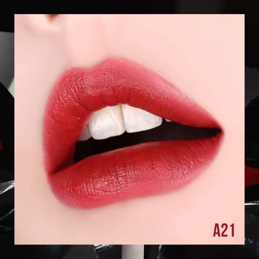 [A18 - A22] Son kem lì Black  Rouge Air Fit Velvet Tint Ver.4 Bad Rose