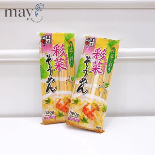 Mì somen rau củ Itsuki 320g Nhật Bản [Date 2023]