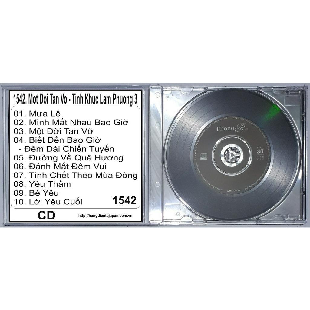 ĐĨA CD 1542. TNCD073 - Mot Doi Tan Vo (tinh Khuc Lam Phuong 3) chất lượng cao
