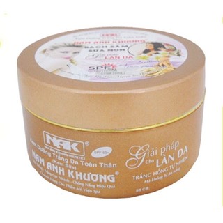 Kem dưỡng trắng da toàn thân Bạch Sâm sữa non Nam Anh Khương