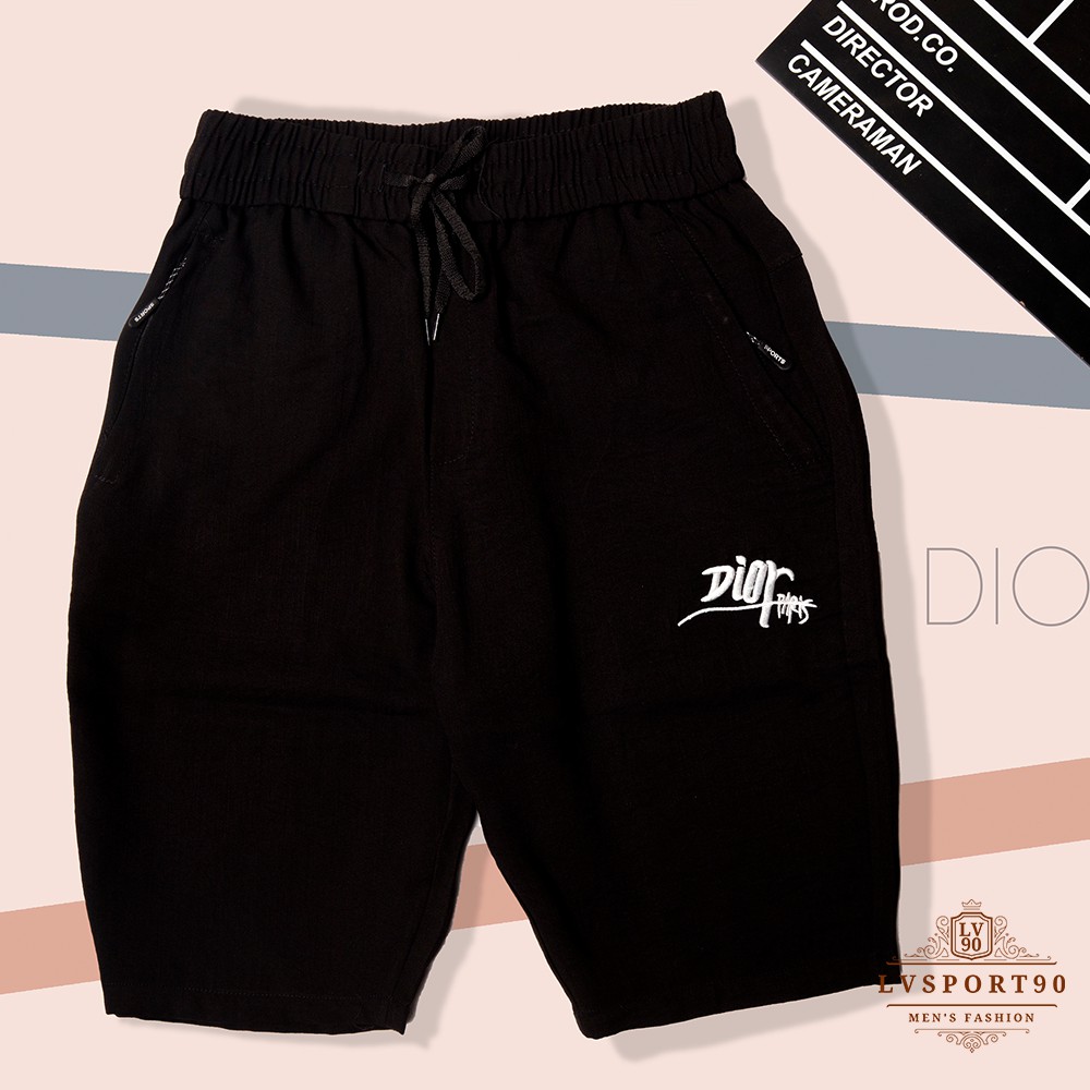 Quần sooc nam 💎SALE💎 Quần đũi chất liệu vải cao cấp hàng Việt Nam họa tiết thêu sắc nét mặc đi chơi chạy bộ LVsport90 | BigBuy360 - bigbuy360.vn