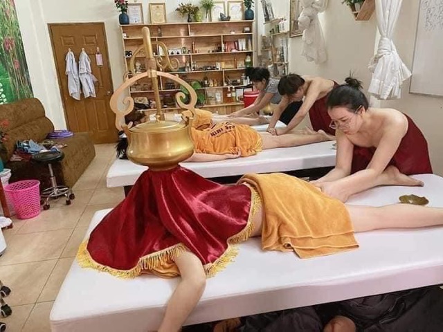 Máy xông ngải spa thẩm mỹ , thẩm mỹ đông y