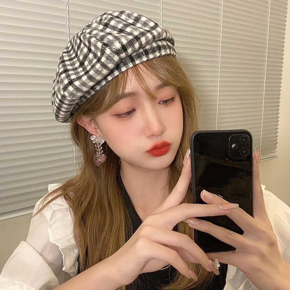 Khuyên tai thả tua rua đính nơ Y2K phong cách Harajuku Hàn Quốc cho nữ