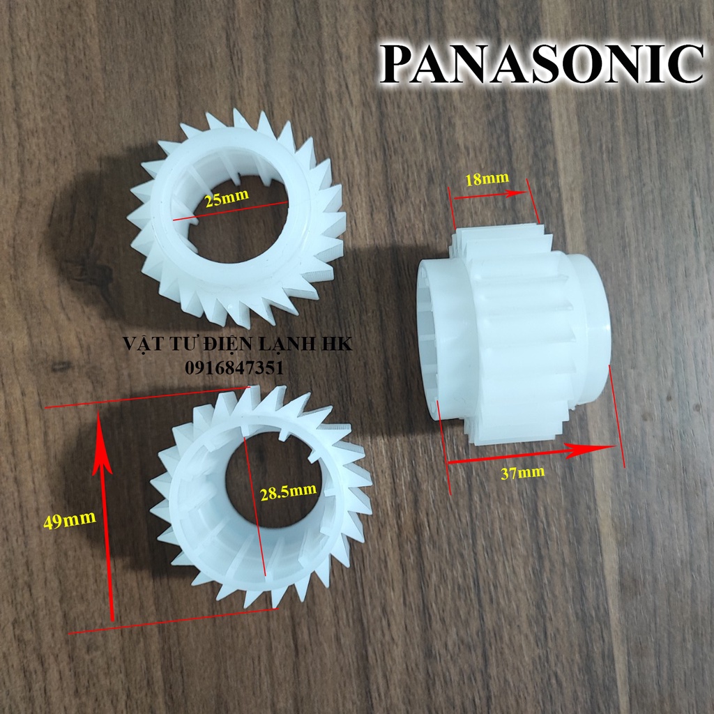 Rãnh côn nhựa các hãng, bánh răng nhông hộp số  LG PANASONIC PANA SANYO