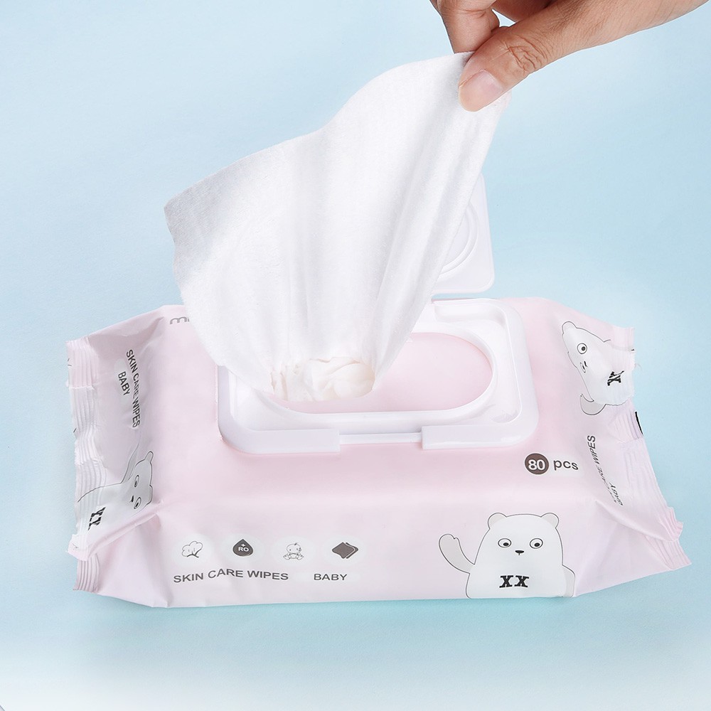 Khăn ướt không mùi gấu MDXX 80 miếng MINIGOOD