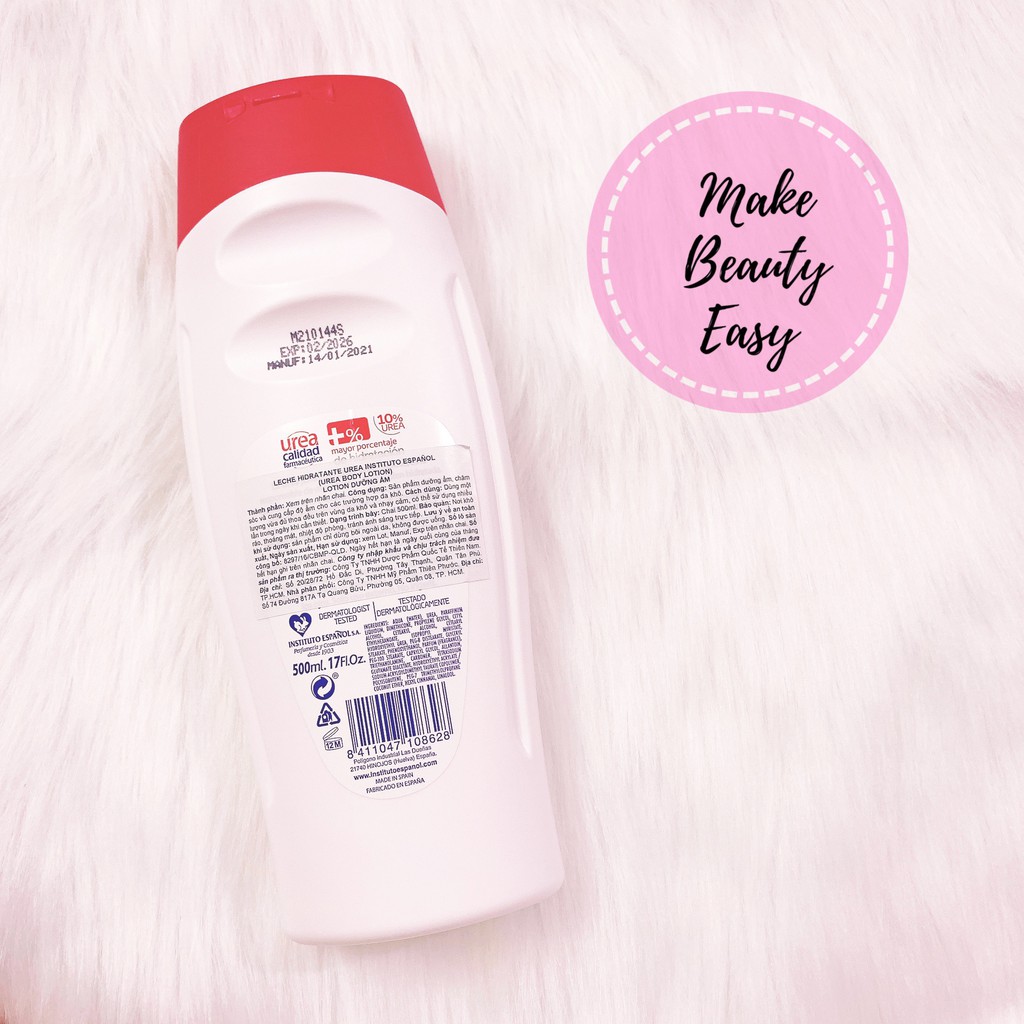 Lotion dưỡng ẩm Instituto Espanol Urea Body Lotion 500ml