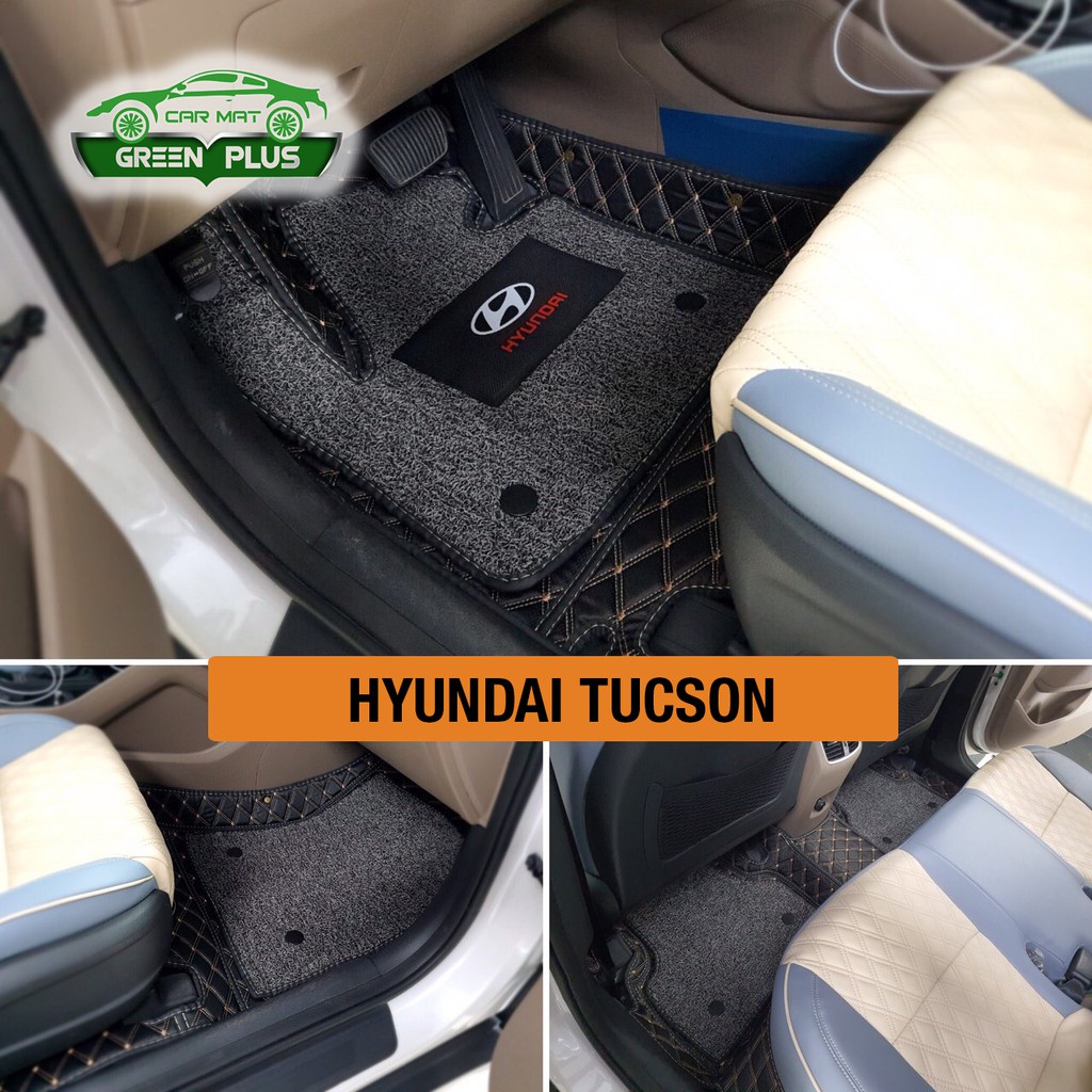 Thảm lót sàn ô tô 5D 6D Hyundai I10, Accent, Elantra, Kona, Tucson, I30, Getz