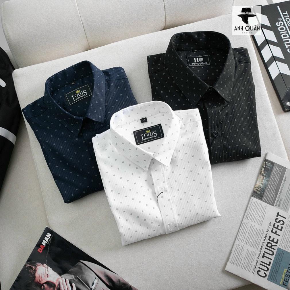 Sơ Mi Họa Tiết Chấm Bi Cao Cấp | BigBuy360 - bigbuy360.vn